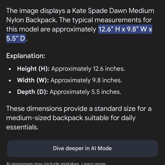 HP! 🥳 kate spade ♠️ - Mint Green Backpack - Picture 7 of 8